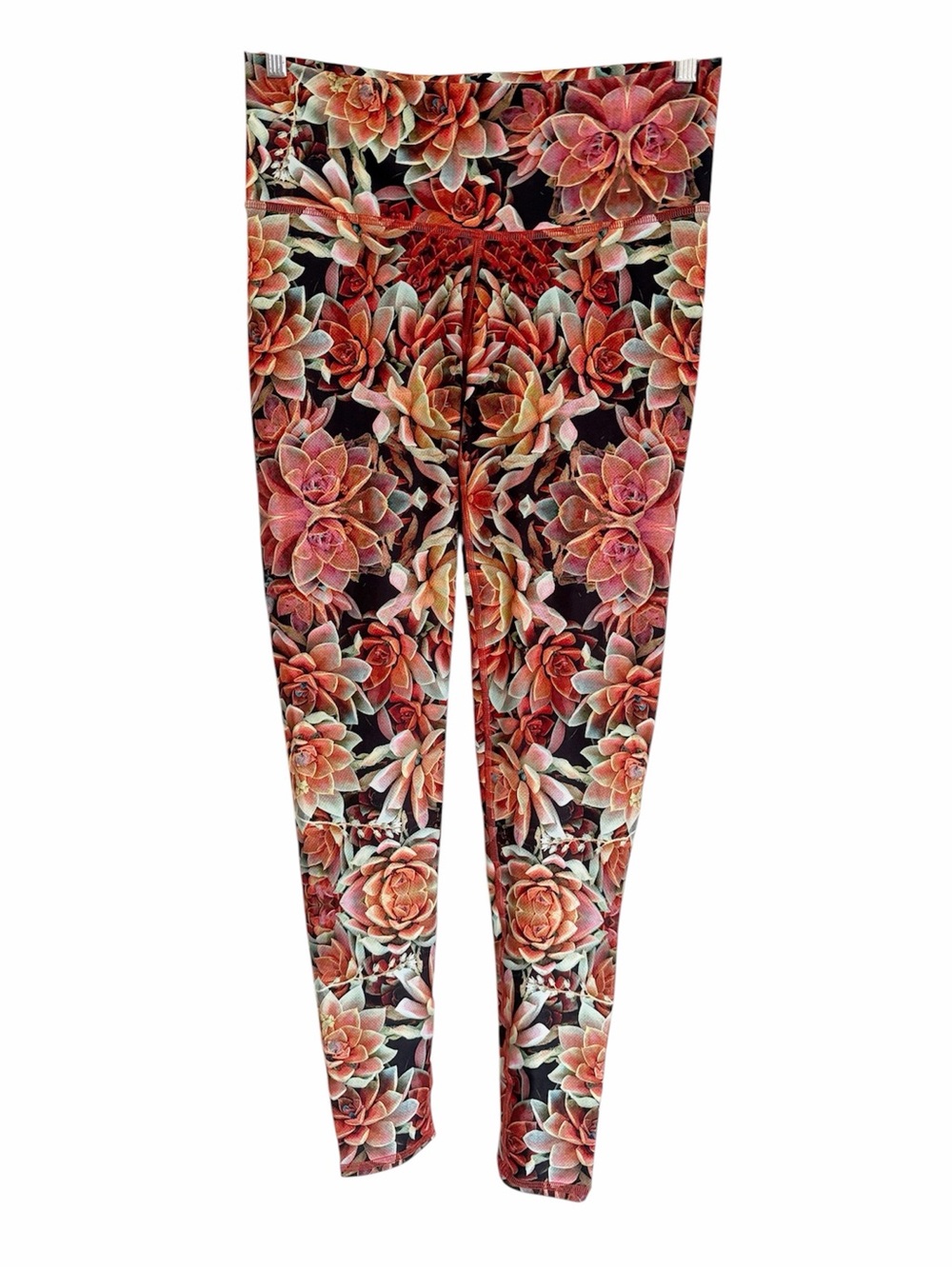 Niyama Sol Coastal Bloom Floral Barefoot Yoga Active Leggings size XL
